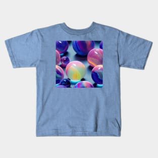 Colorful marbles Kids T-Shirt